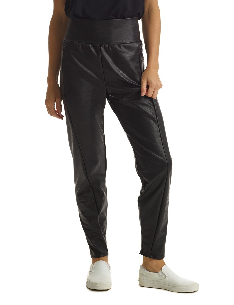 Faux Leather Tapered Pants Commando