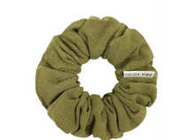 Load image into Gallery viewer, Natural Linen Scrunchie classic Chelsea King