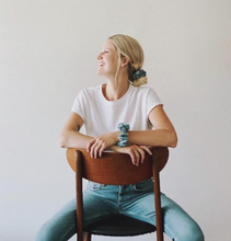 Load image into Gallery viewer, Denim Vintage Scrunchie- Classic