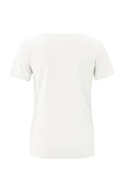 Load image into Gallery viewer, Fitted T-shirt with boatneck and short sleeves YaYa the Brand