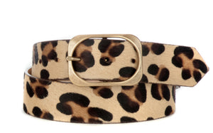 Oona leopard belt