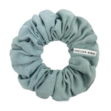 Natural Linen Scrunchie classic Chelsea King