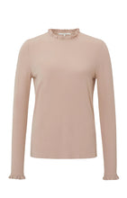 Load image into Gallery viewer, Long sleeve top with ruffles Yaya the brand