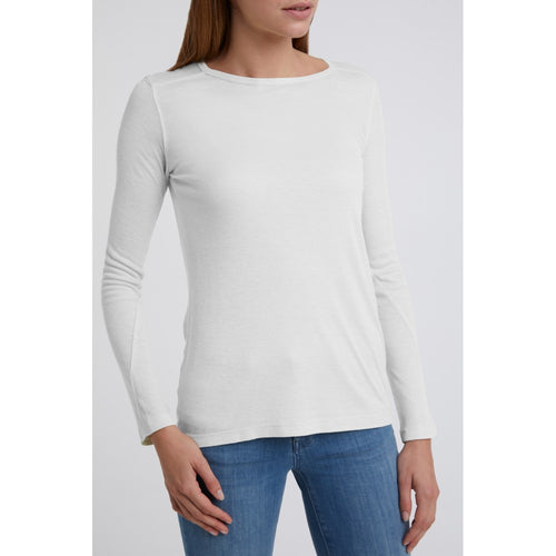 Top with seam on back and singlet White Yaya