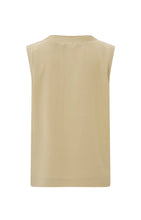 Load image into Gallery viewer, Woven top with V-neck Yaya the Brand