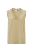 Load image into Gallery viewer, Woven top with V-neck Yaya the Brand
